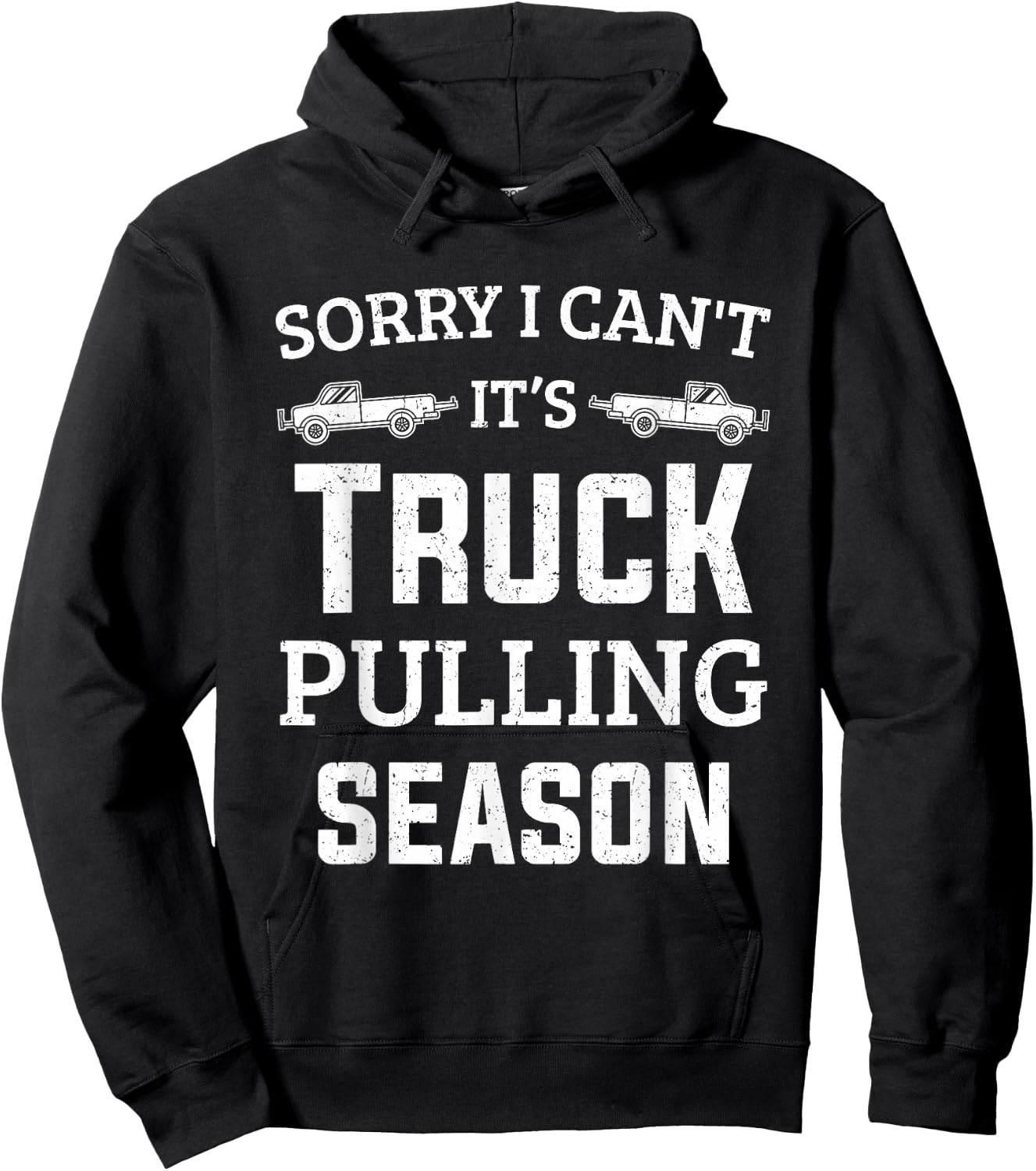 Truck Pulling Shirts Tractor Pulling Pull Truck Hoodie - Hoodie | Black