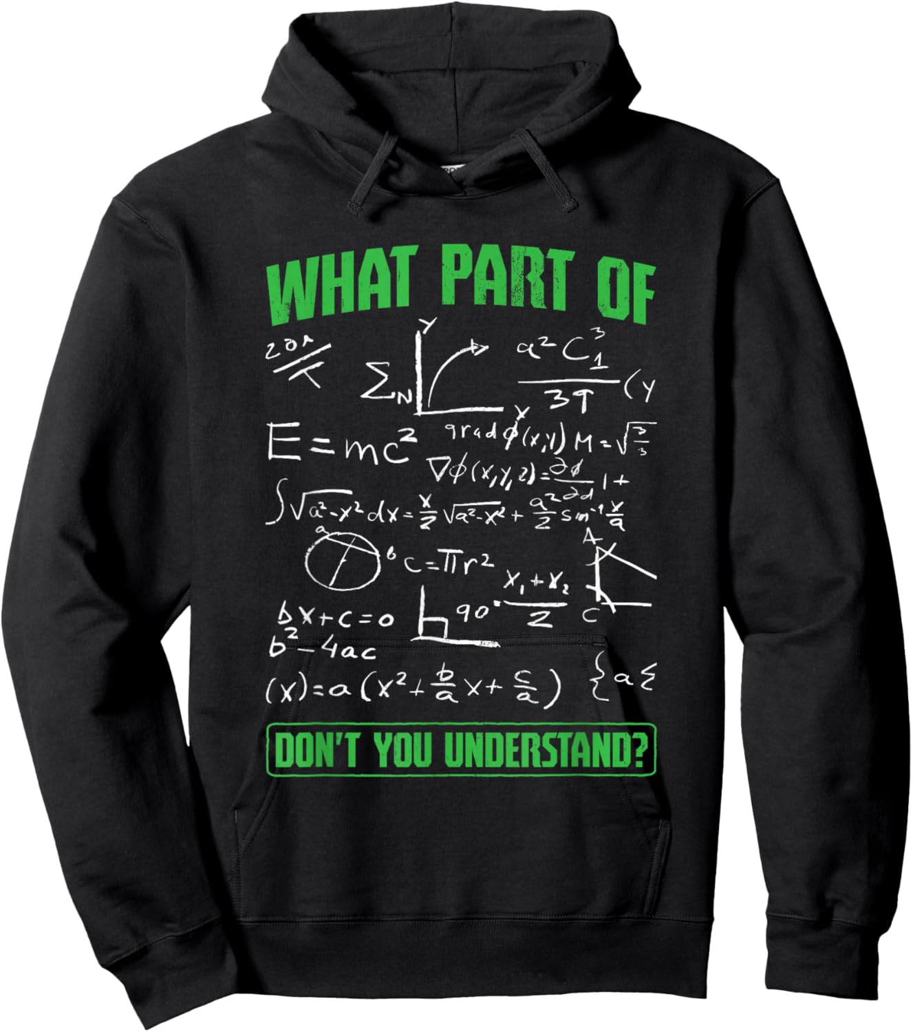 What Part Don't You Understand Engineering Student Engineer Hoodie - Hoodie | Black