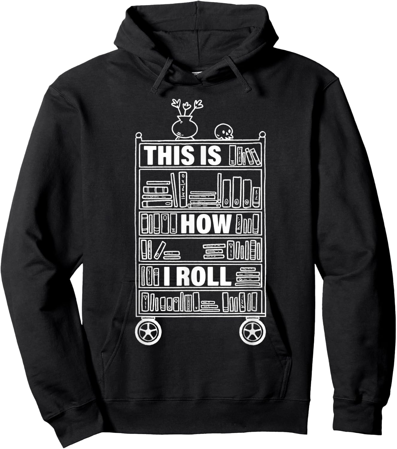This Is How I Roll Librarian Librarian Hoodie - Hoodie | Black