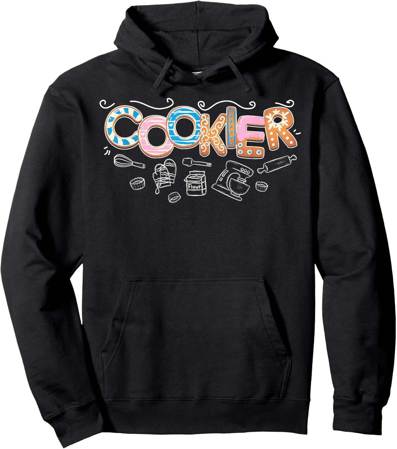 Cookier Cookie Baker Cookie Baking Hoodie - Hoodie | Black