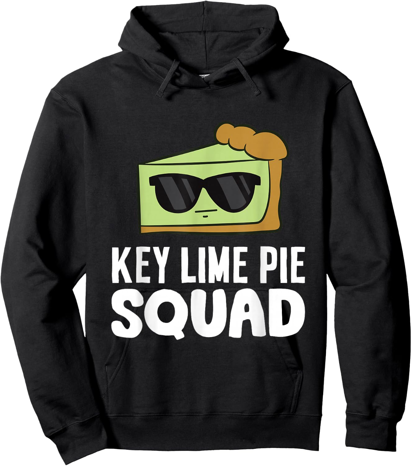 Key Lime Pie Squad Funny Key Lime Pie Hoodie - Hoodie | Black