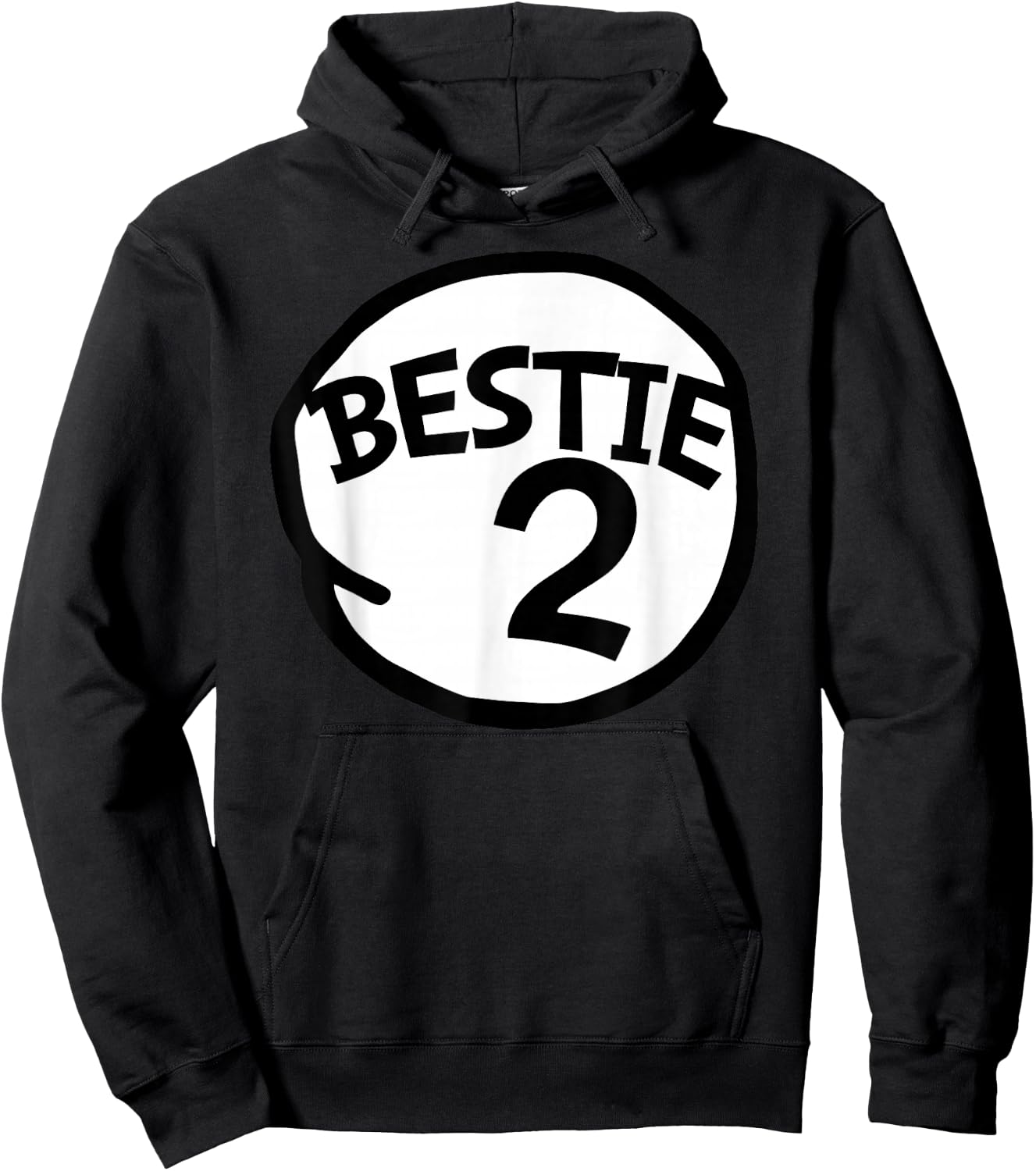 Beast number 2 Matching group Beast 2 Hoodie - Hoodie | Black