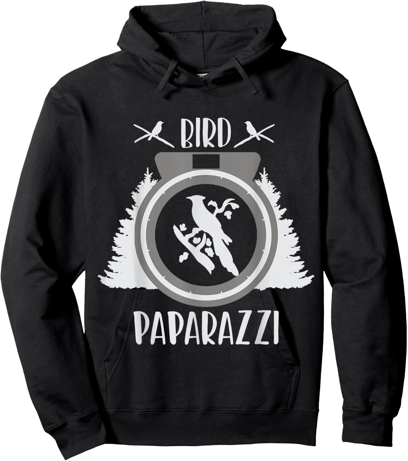 Bird Photographer Bird Paparazzi funny Bird Photography Hoodie - Hoodie | Black