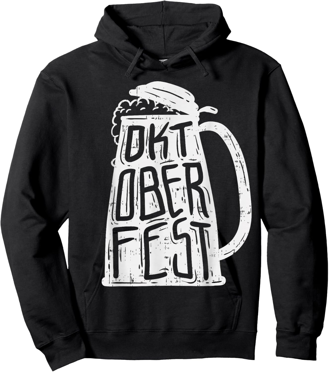 Oktoberfest Beer Mug Shirt OktoBeerFest German Drinking Gift Hoodie - Hoodie | Black