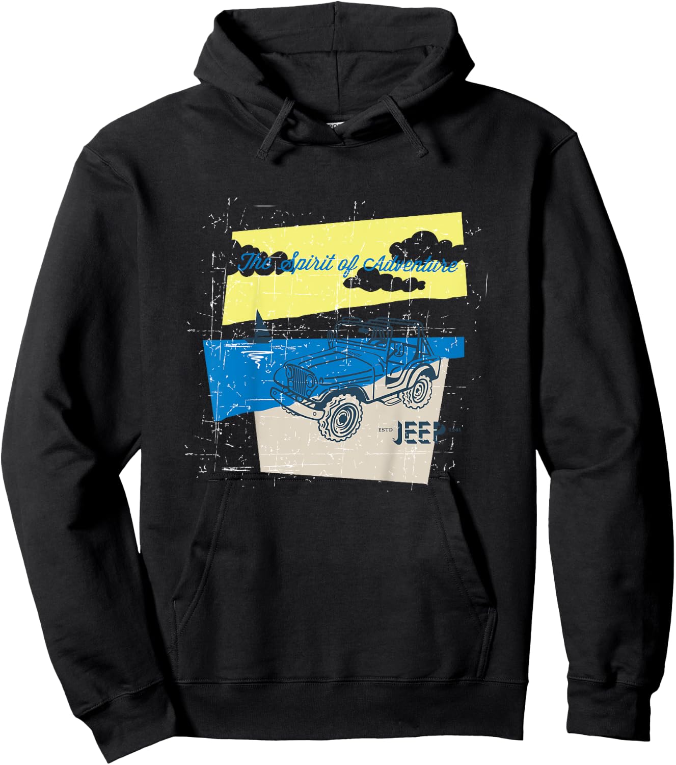 Kids Jeep Spirit of Adventure Hoodie - Hoodie | Black