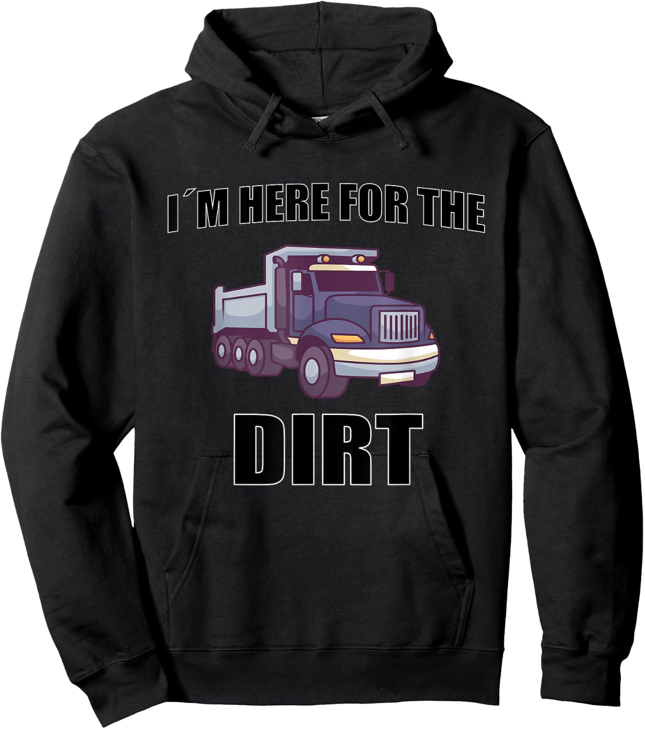 Dump Truck Hoodie - Hoodie | Black