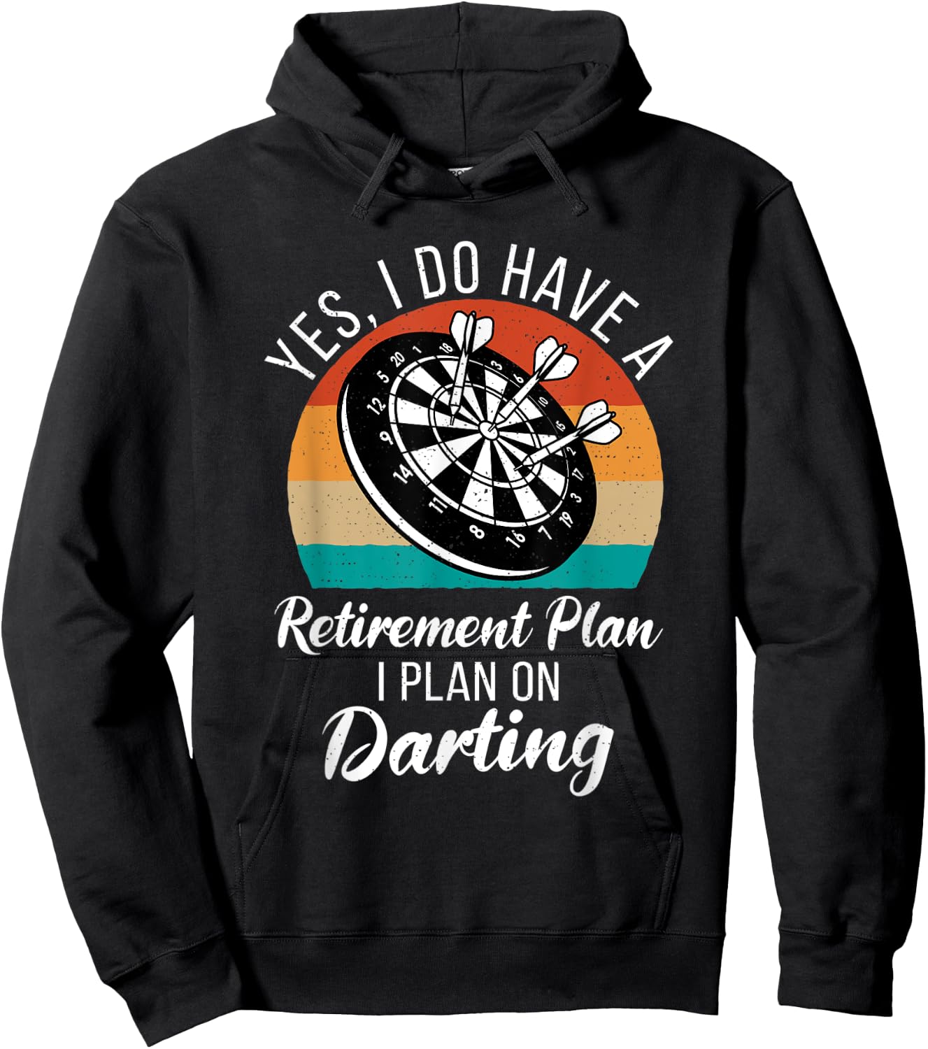 Yes i do have a retirement Plan i plan on Darting Player Hoodie - Hoodie | Black
