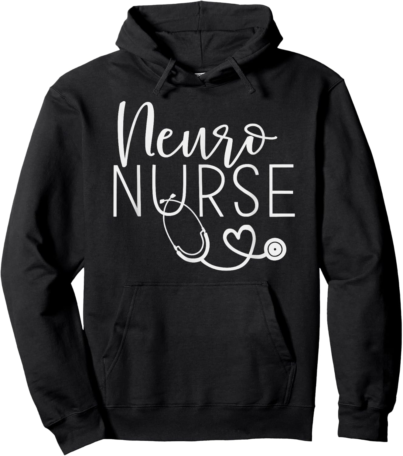Cute Neuro Nurse Shirt - Neurology Nursing Hoodie - Hoodie | Black