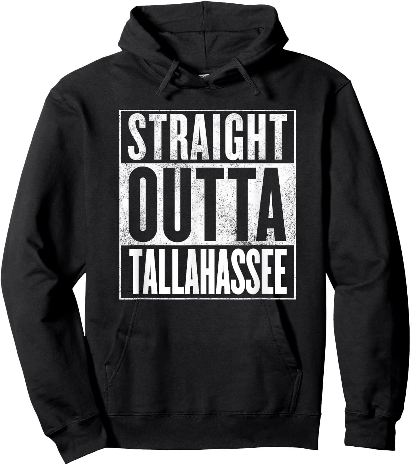 Tallahassee Apparel - Straight Outta Tallahassee Hoodie - Hoodie | Black