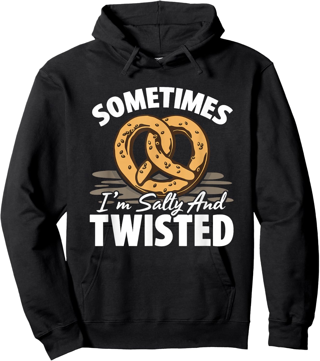 Snack Oktoberfest Baking Pretzel Salty And Twisted Pretzels Hoodie - Hoodie | Black