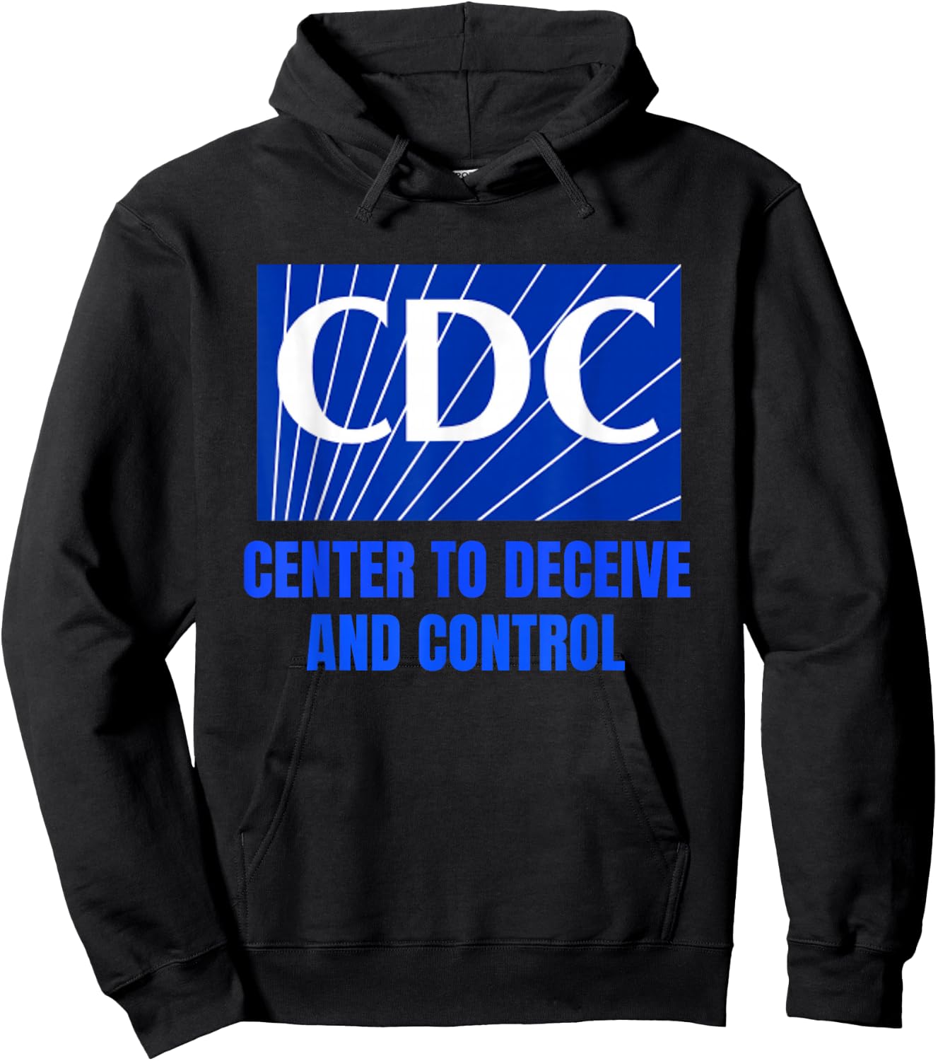 The CDC Center to Deceive and Control Hoodie - Hoodie | Black