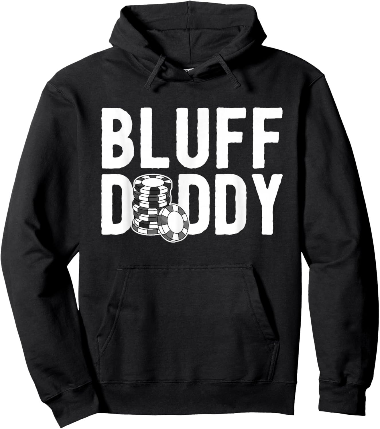Poker Player Poker Cards Game I Bluff Bluffing Hoodie - Hoodie | Black