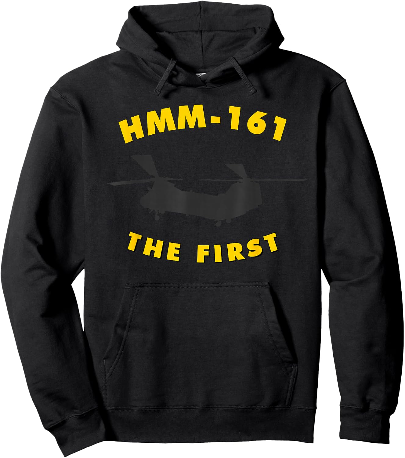 HMM-161 The First Helicopter Squadron Hoodie - Hoodie | Black