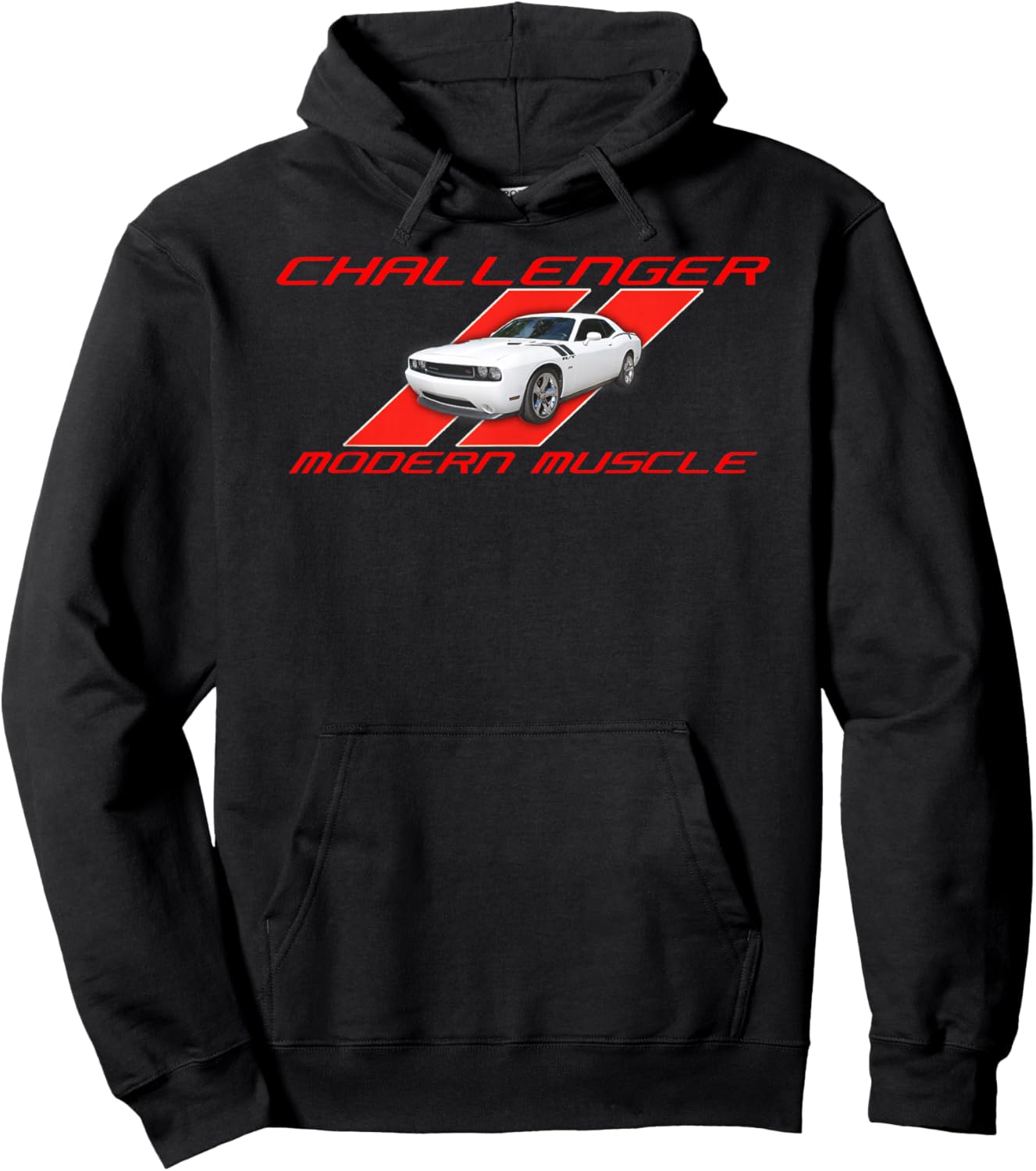 Dodge Challenger RT Modern Muscle Hoodie - Hoodie | Black