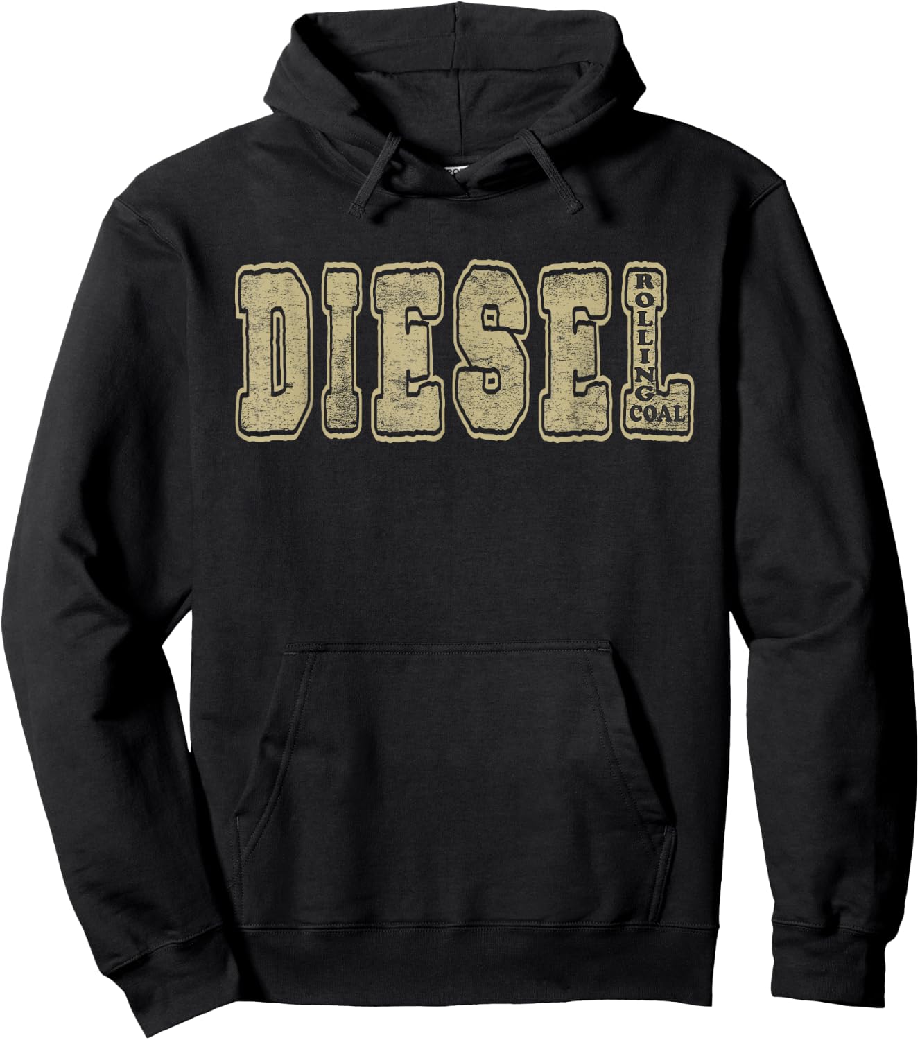 Diesel Rolling Coal - Funny Diesel Truck Hoodie - Hoodie | Black