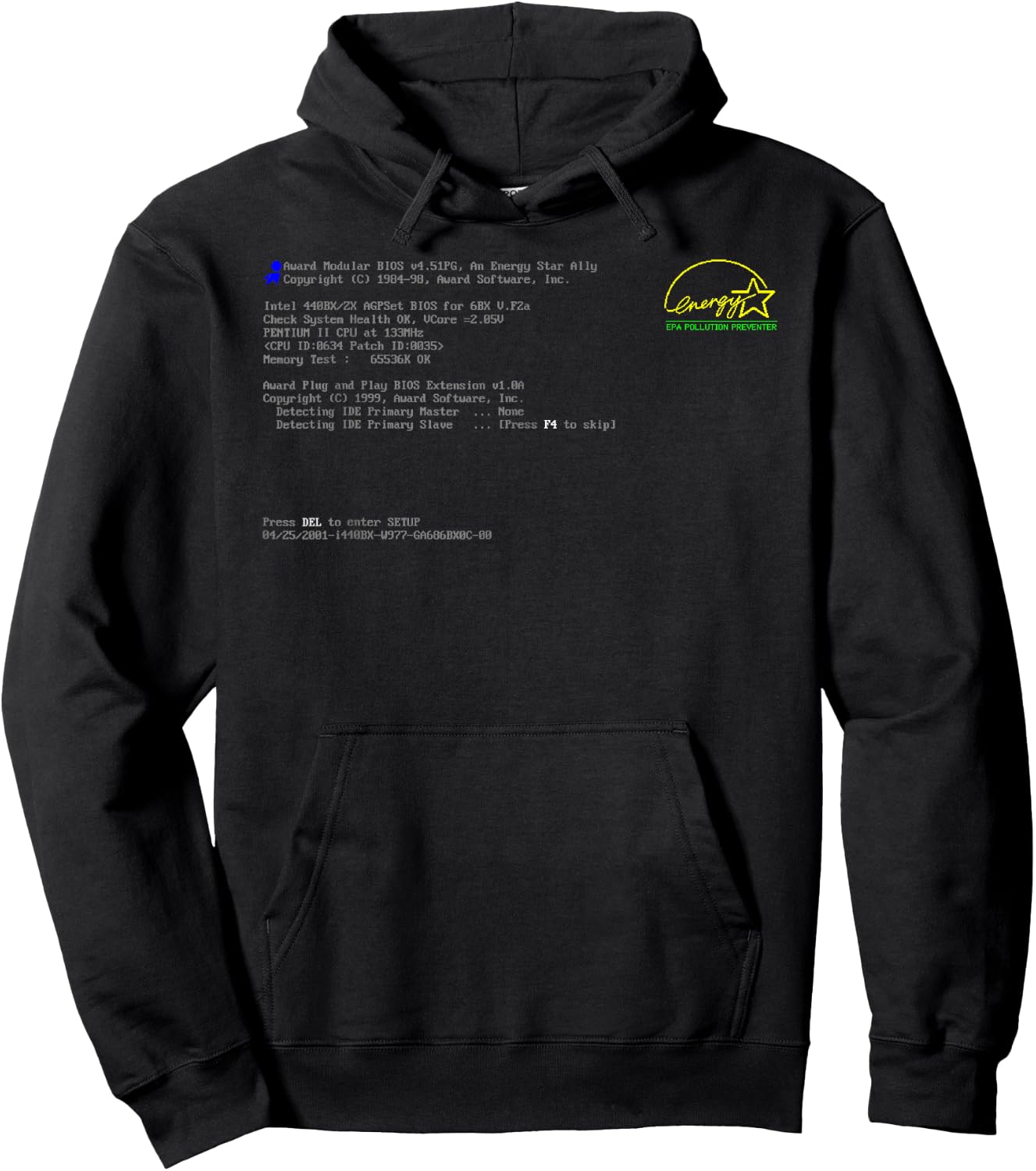 Bios Screen Computer Boot Pc for it Programmer Hoodie - Hoodie | Black