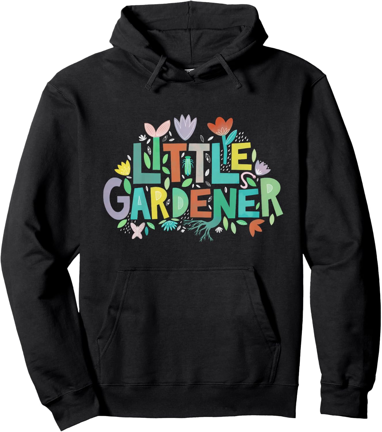 Little Gardener Hoodie - Hoodie | Black