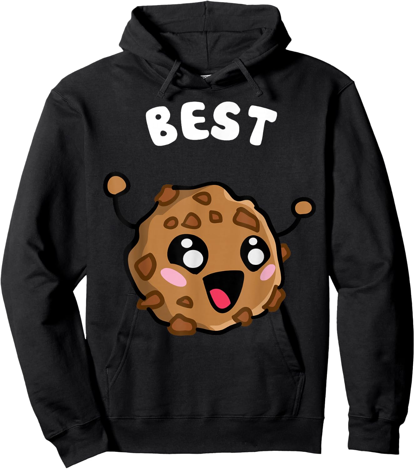 Cookies And Milk - 1 Of 2 - Couple Matching - Best Friends Hoodie - Hoodie | Black