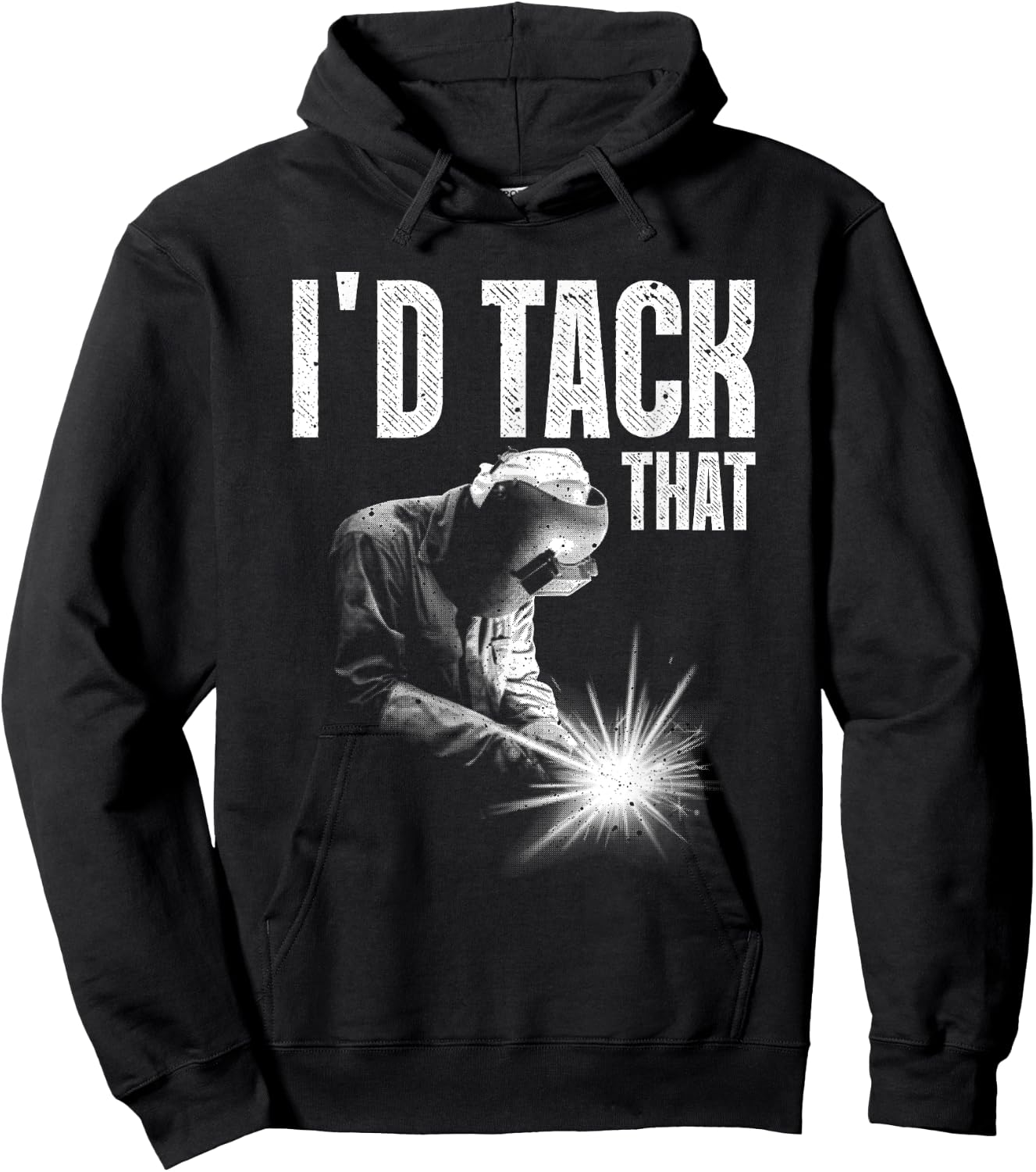 Best Welding Art Men Women Tack Welder Ironworkers Pipeliner Hoodie - Hoodie | Black
