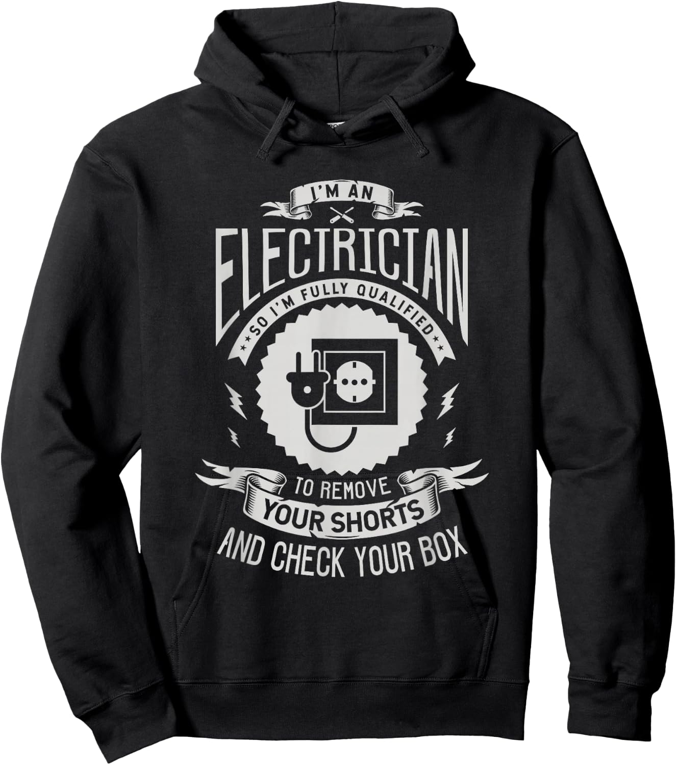 I'm an electrician so I'm fully qualified to remove Electric Hoodie - Hoodie | Black