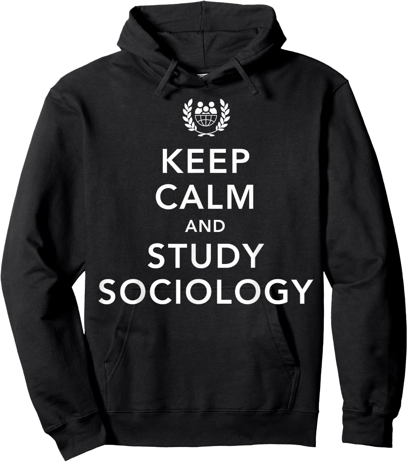 Keep Calm And Study Sociology Student Sociologist Teacher Hoodie - Hoodie | Black