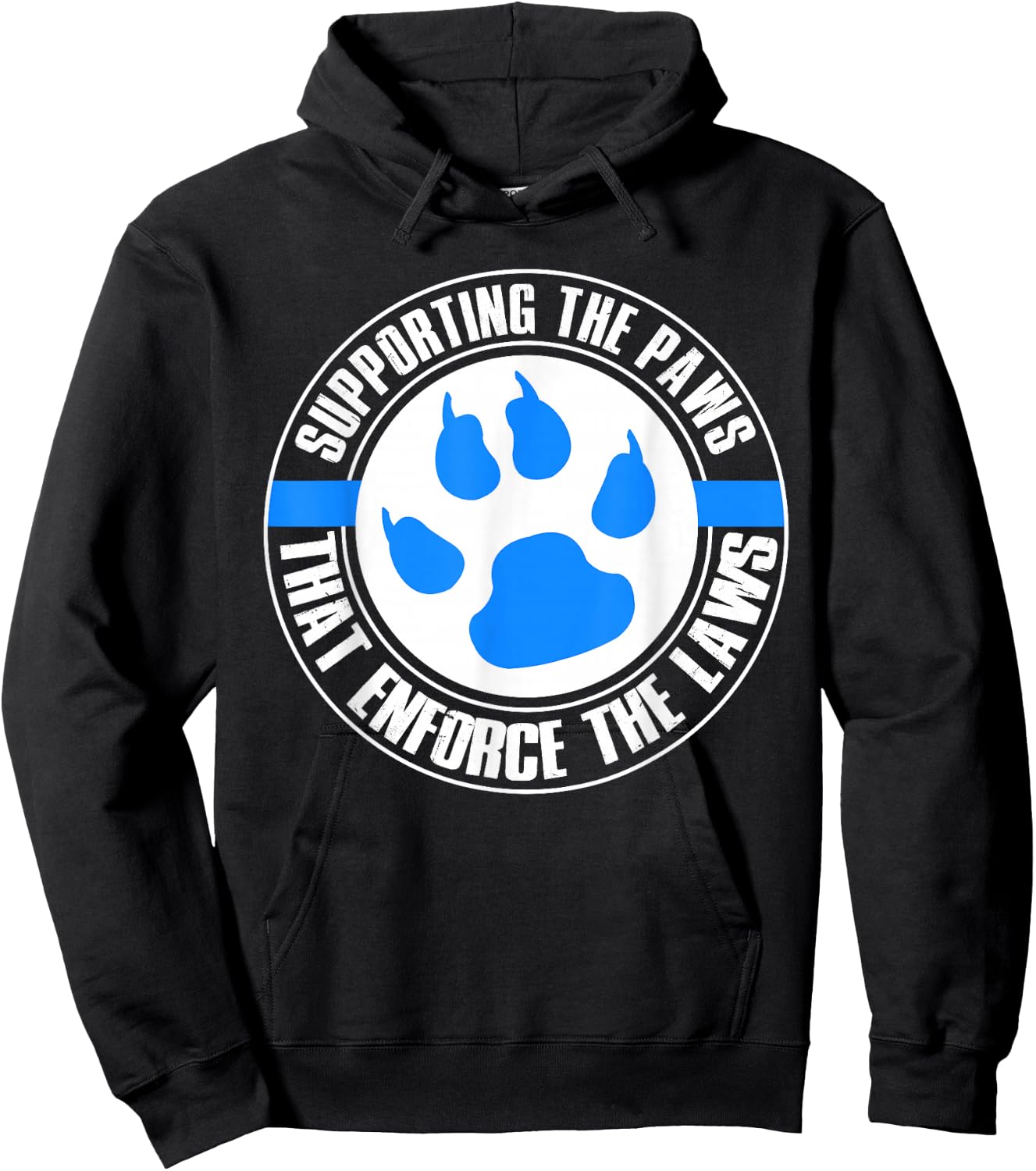 Police Officer K9 Unit Police Dog Trainer Training German Hoodie - Hoodie | Black