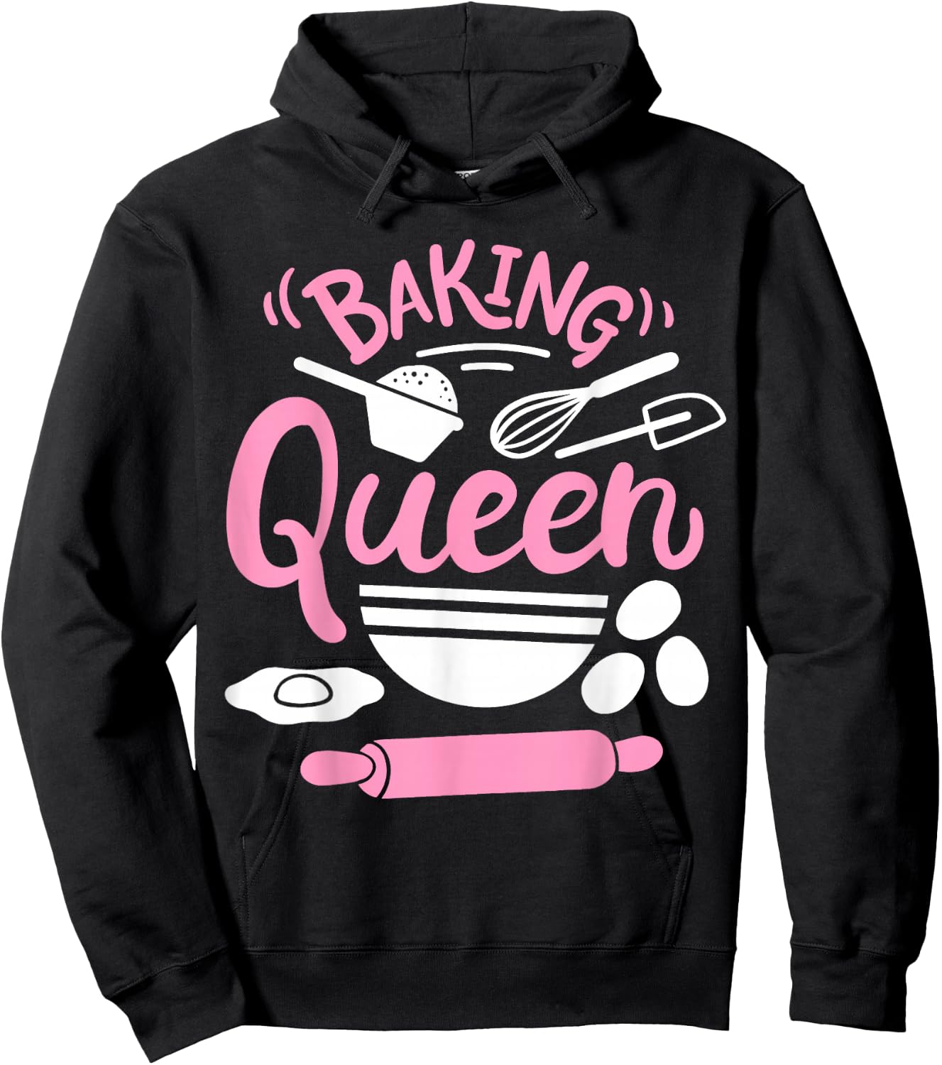 Baking Queen Baker Bakery Hoodie - Hoodie | Black