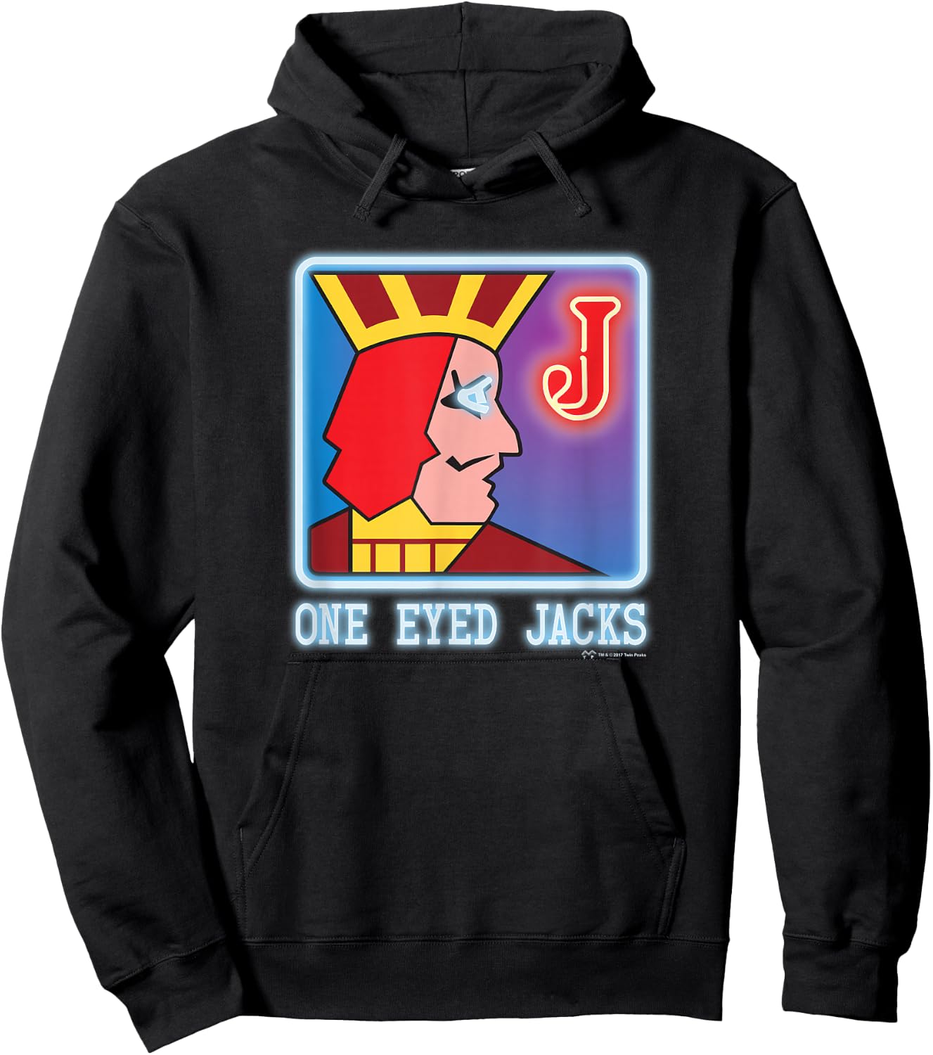 Twin Peaks One Eyed Jacks Hoodie - Hoodie | Black