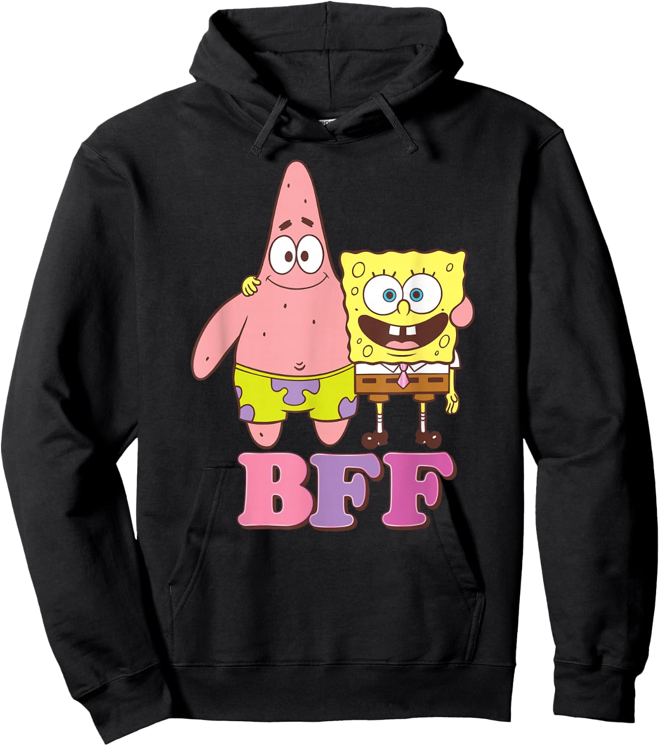 Spongebob Squarepants - and Patrick BFF Hoodie - Hoodie | Black