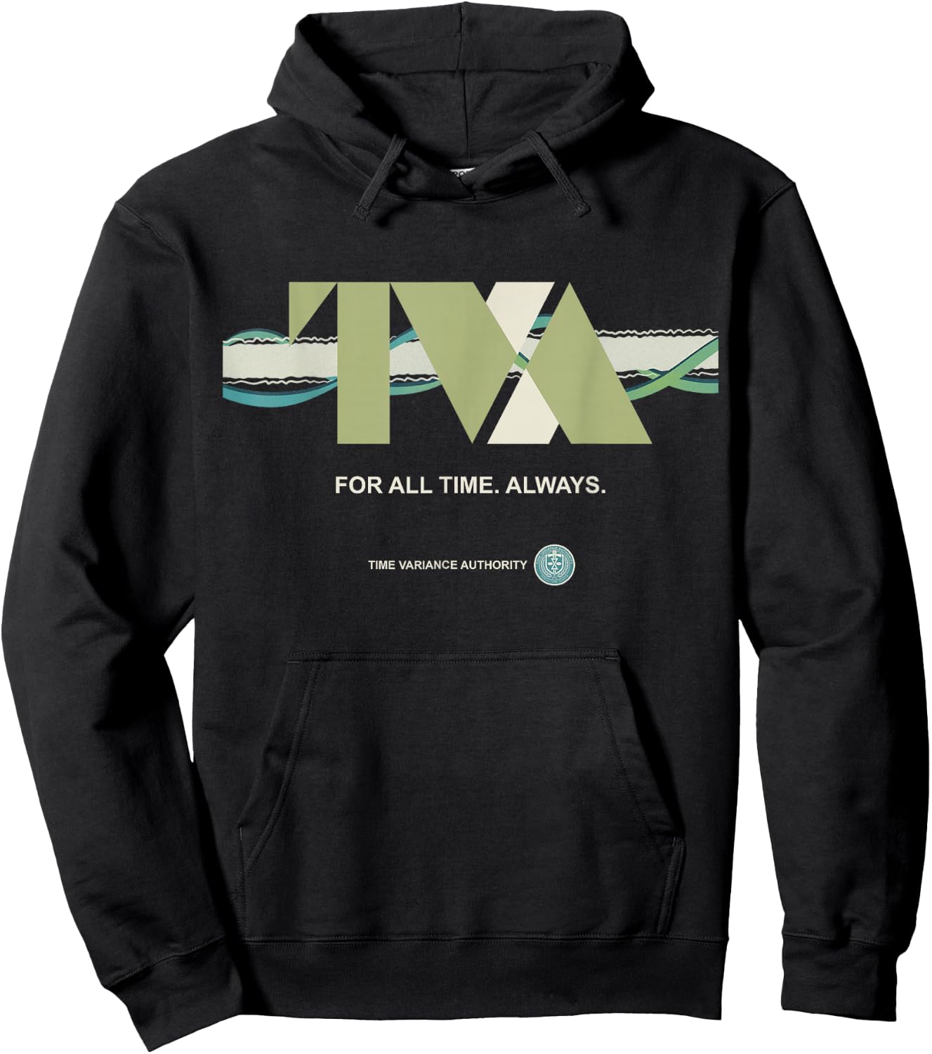 Marvel Loki Time Variance Authority TVA Timeline Hoodie - Hoodie | Black