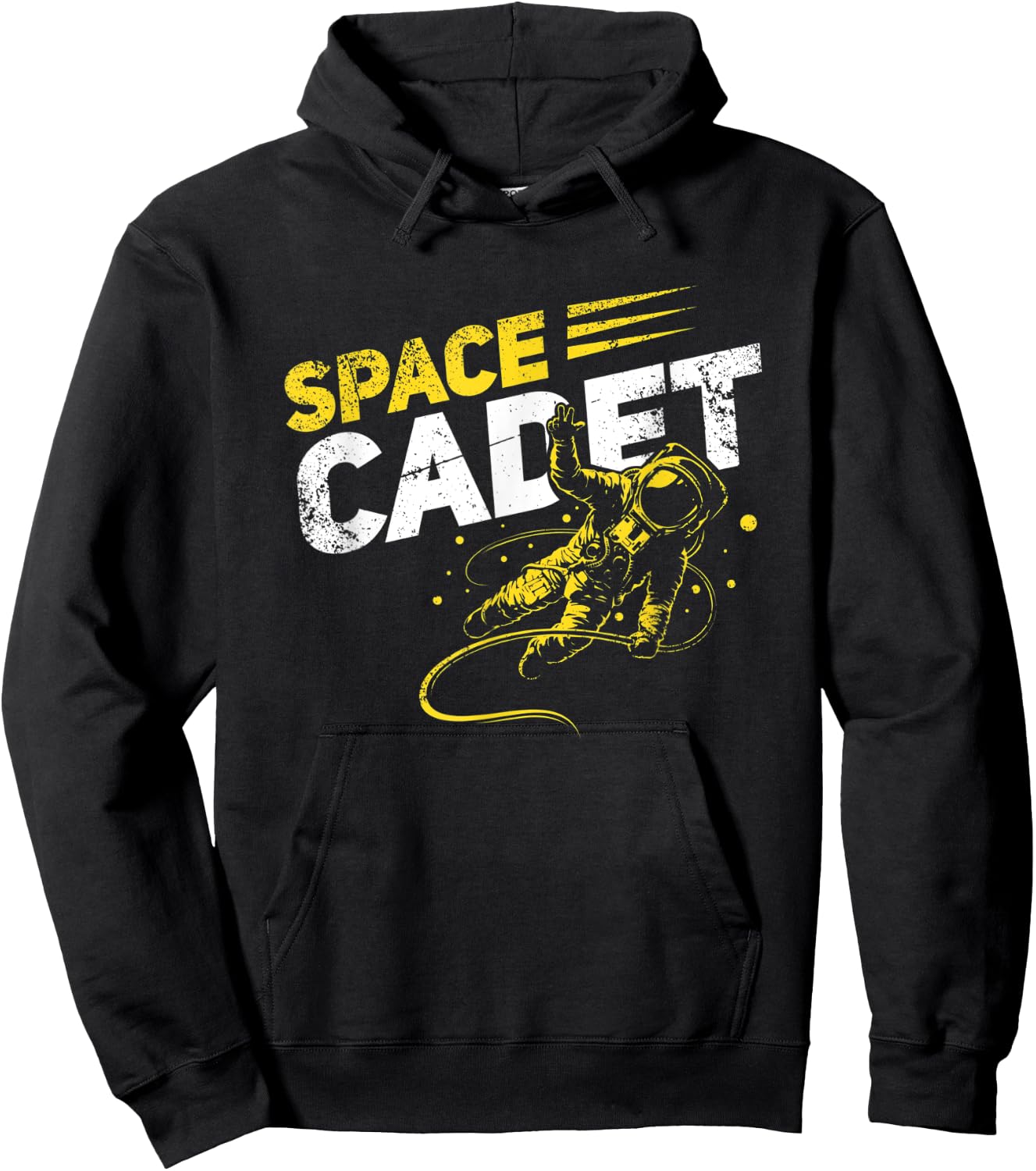 Space Cadet Astronaut Shirt Funny Cute Science Gift Hoodie - Hoodie | Black