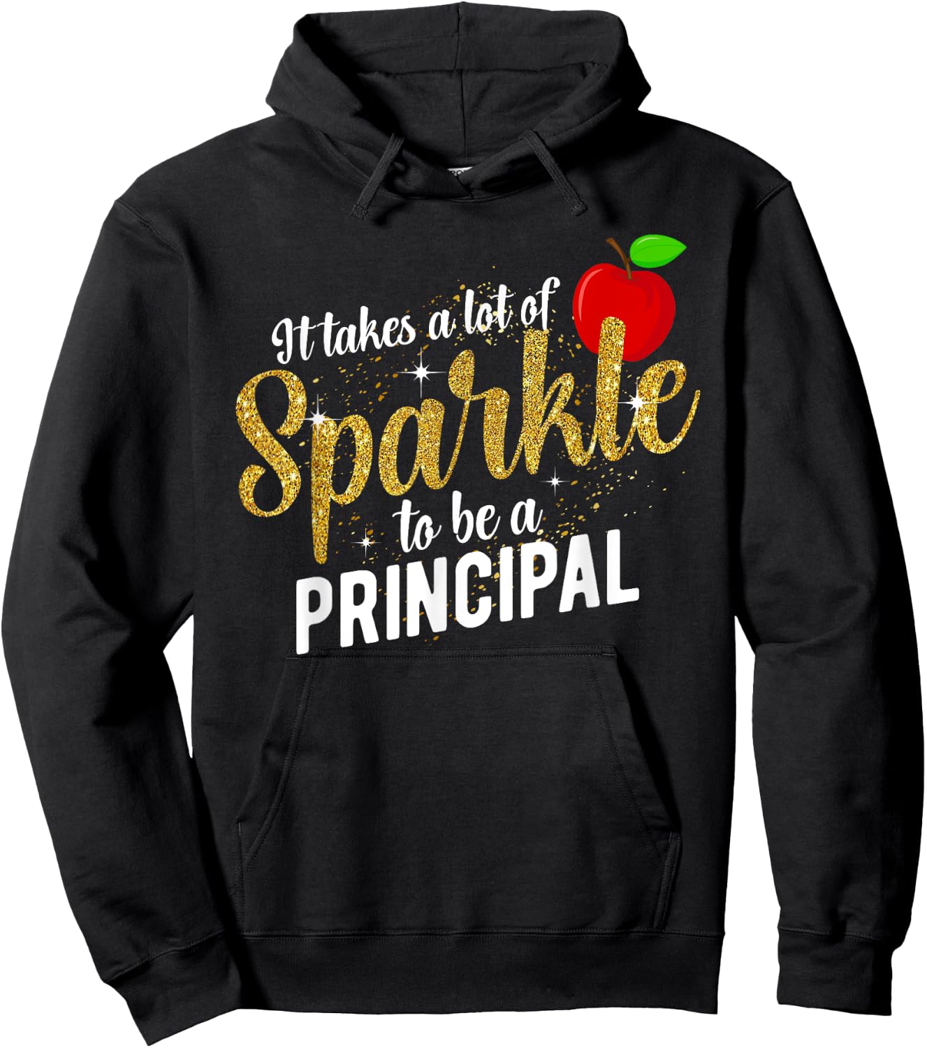 to Be A School Principal Appreciation Principal Hoodie - Hoodie | Black