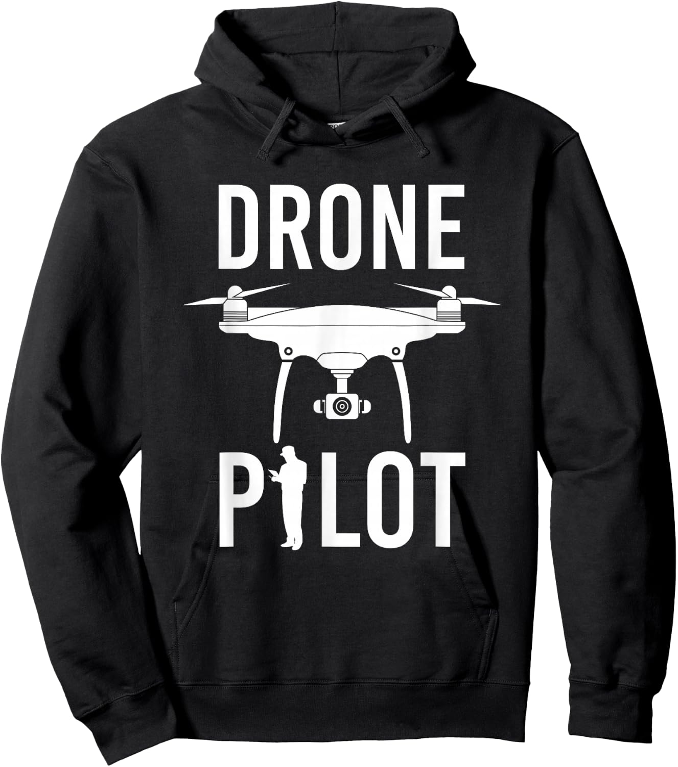 Drone Flyer - Drone Video Grapher - Quadcopter Drone Pilot Hoodie - Hoodie | Black