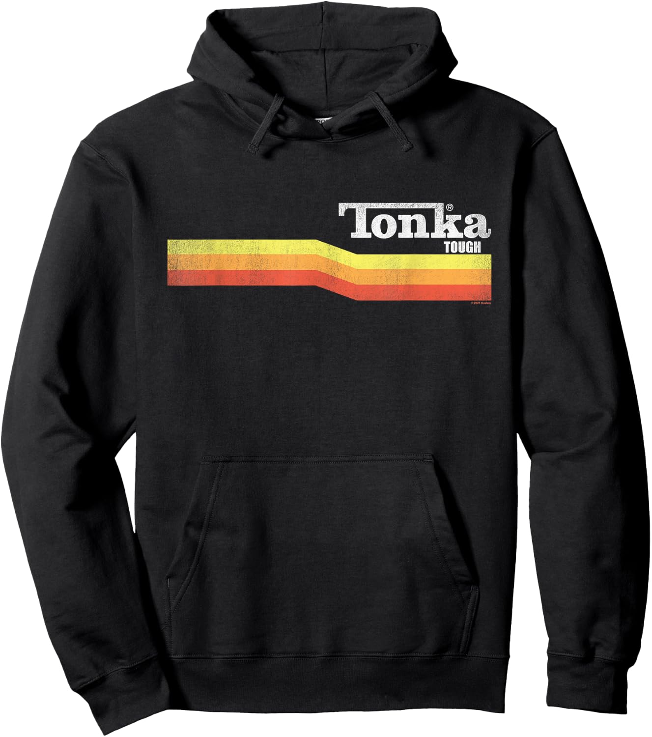 Tonka Tonka Tough Stripe Logo Hoodie - Hoodie | Black