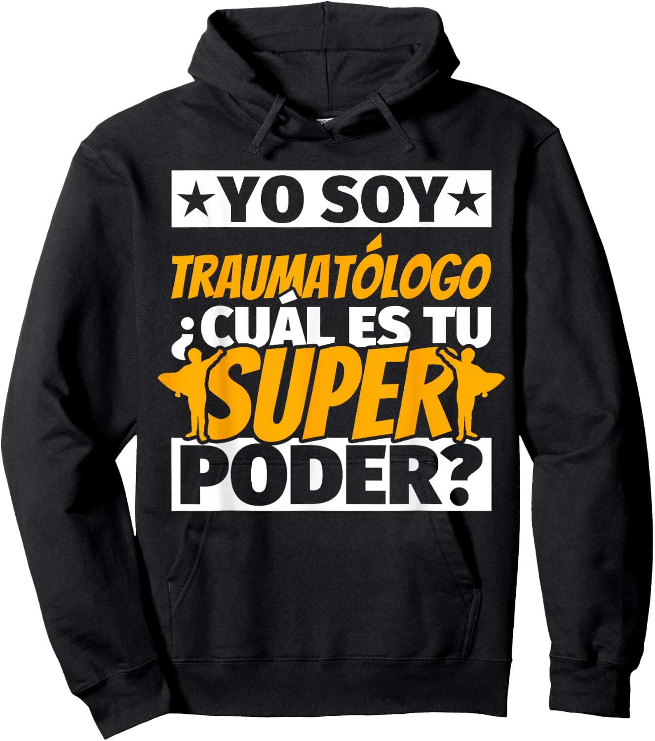 Trauma Doctor Funny Gift Hoodie - Hoodie | Black
