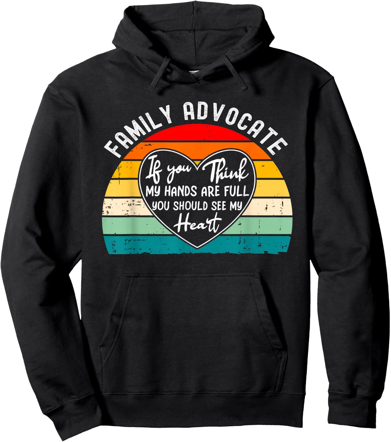 Appreciation of the Family Lawyer Thank You Hoodie - Hoodie | Black