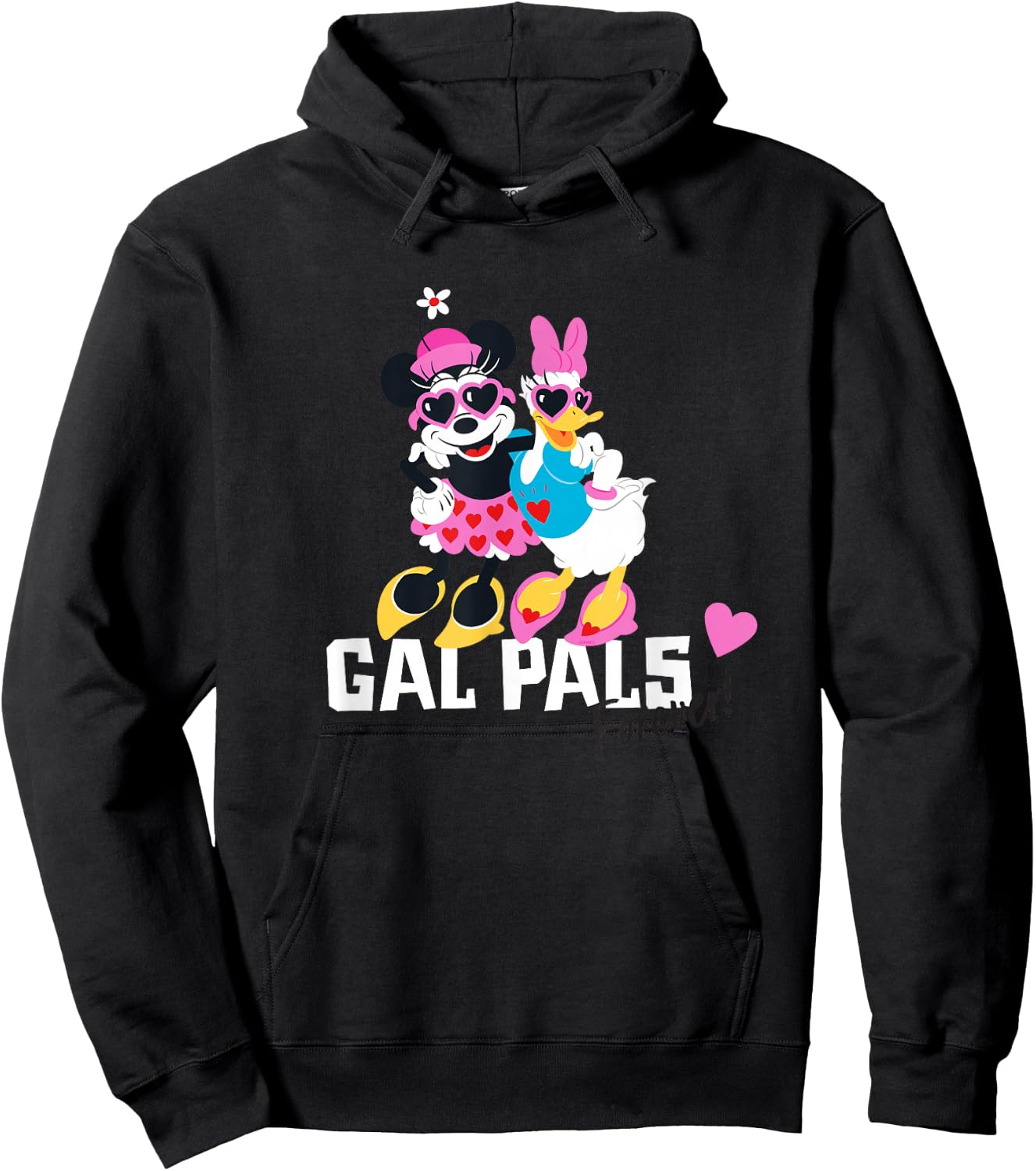 Disney Minnie and Daisy BFF Gal Pal’s Forever Hoodie - Hoodie | Black