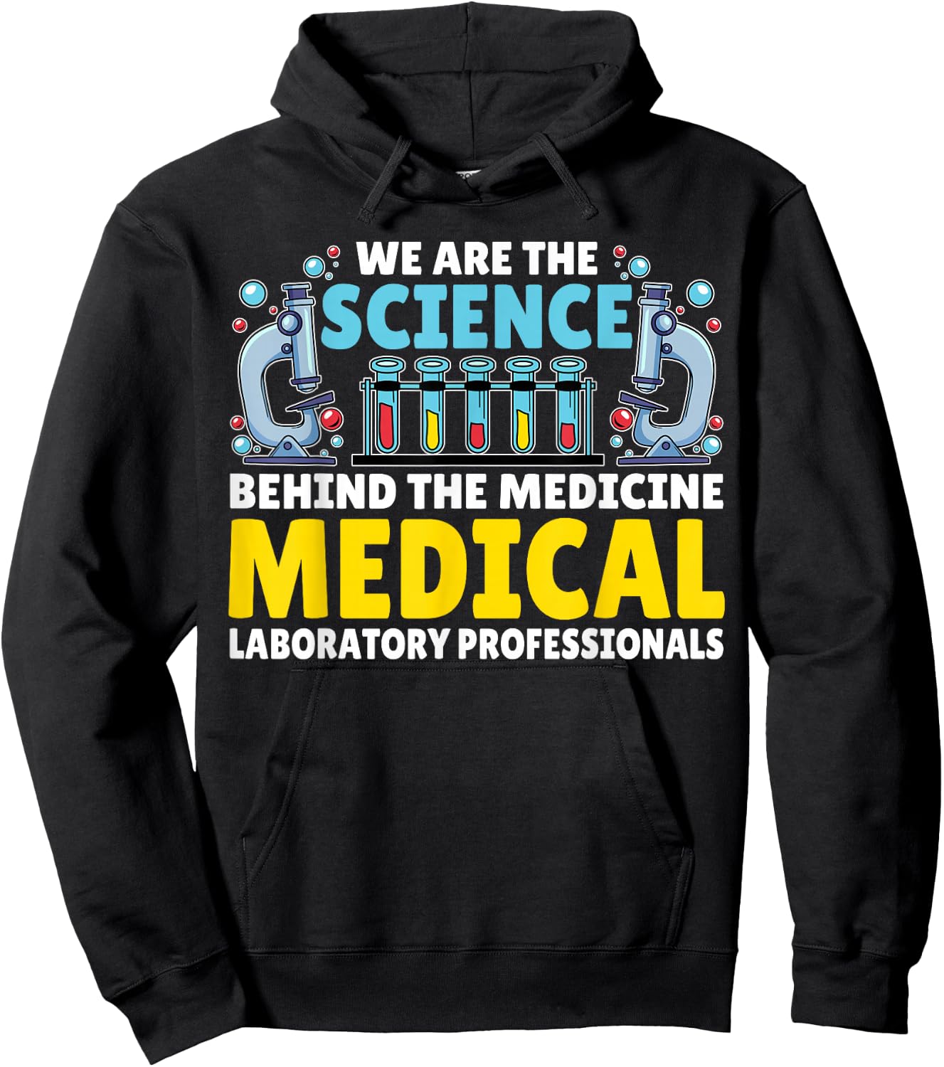 Happy lab week 2026 Phlebotomist Laboratory Week 2026 Hoodie - Hoodie | Black