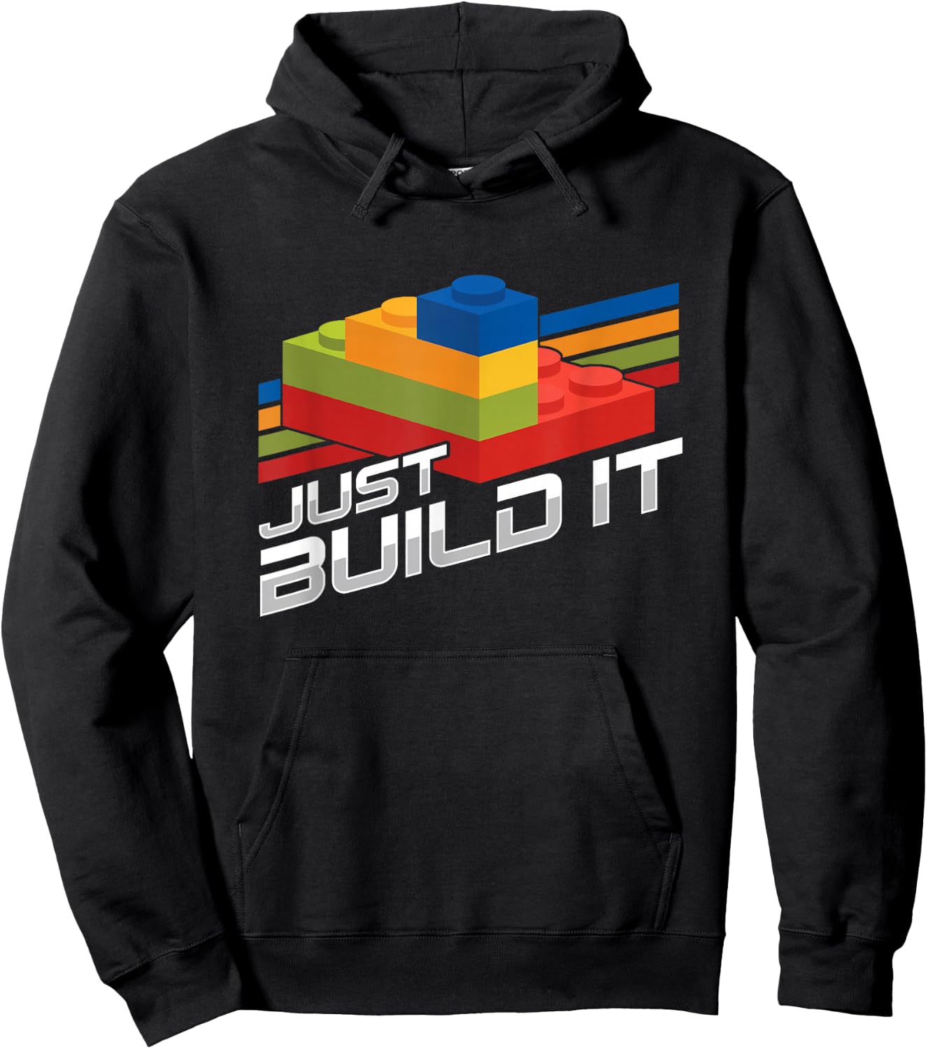 Just Build It | Building Blocks | Master Builder Hoodie - Hoodie | Black