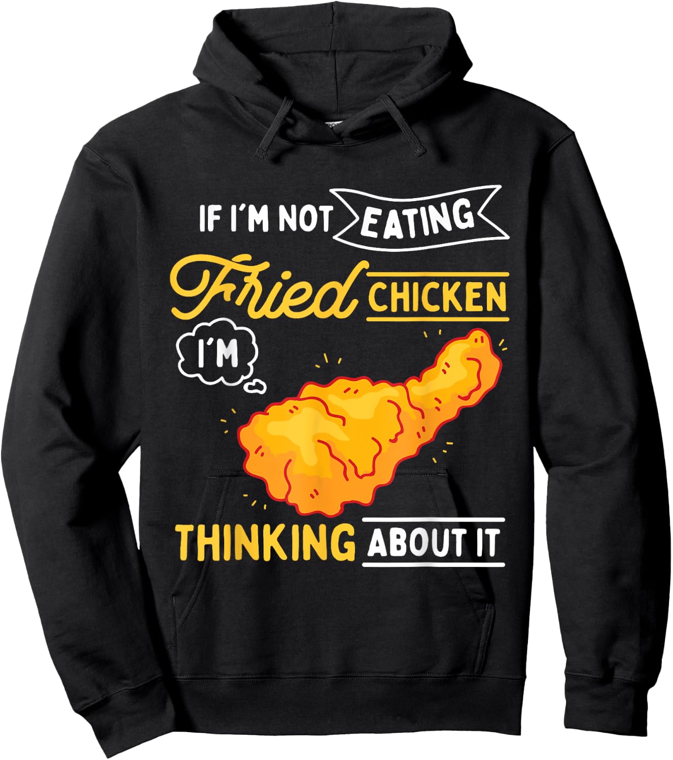 Fried Chicken Hoodie - Hoodie | Black