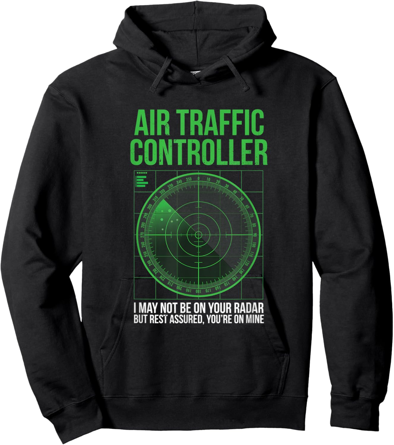 Air Traffic Controller Funny Hoodie - Hoodie | Black
