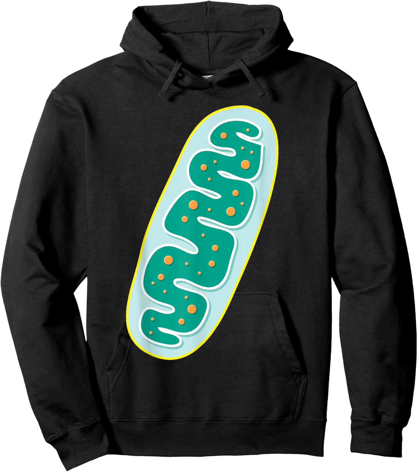 DIY Mitochondria Costume Funny Biology Teacher Halloween Hoodie - Hoodie | Black