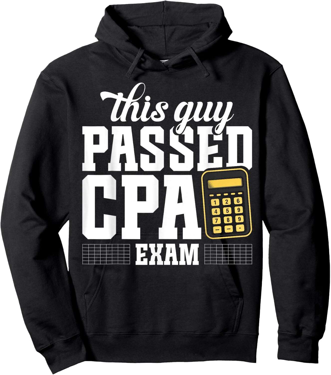 CPA Survivor CPA Exam Tax Season Bookkeeper CPA Exam Hoodie - Hoodie | Black