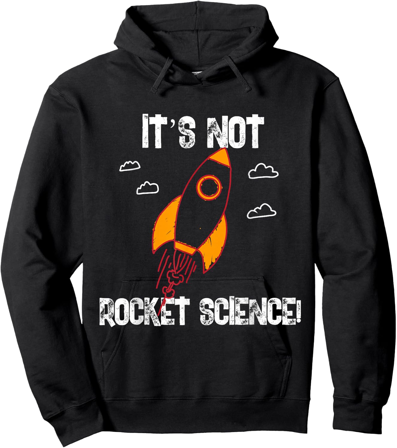 It's Not Rocket Science Hoodie - Hoodie | Black