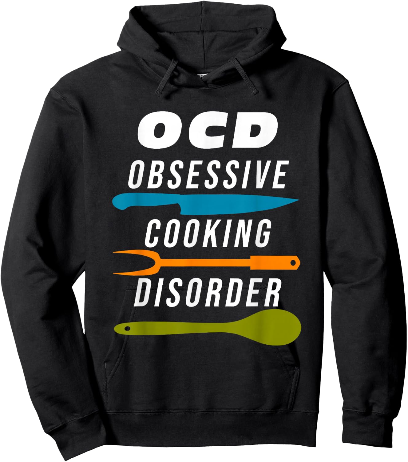 Funny Cooking Men Women Kids who LOVE to COOK Hoodie - Hoodie | Black