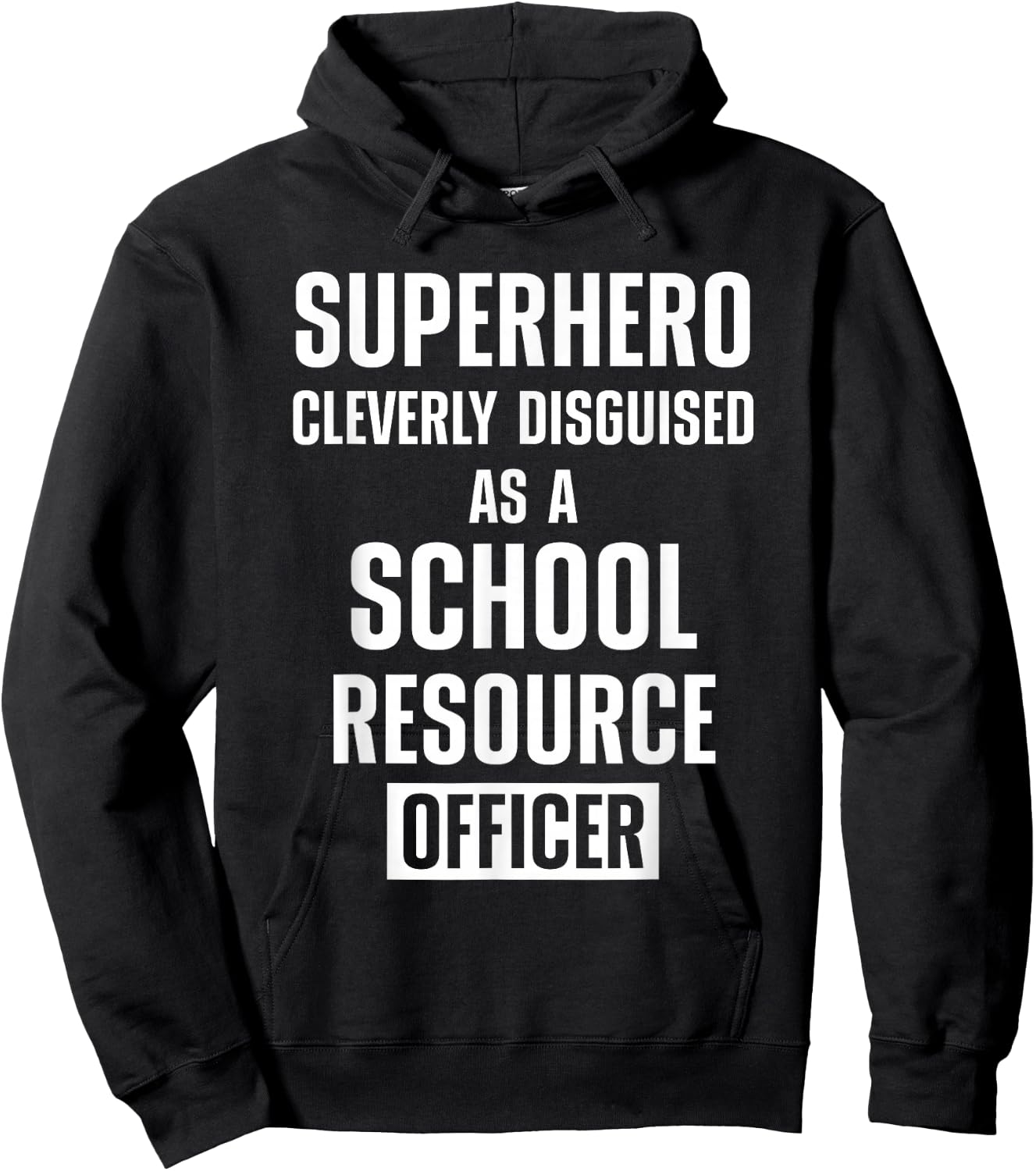 School Resource Officer SRO Hoodie - Hoodie | Black