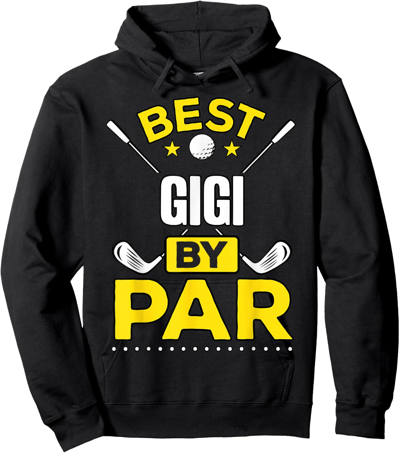 Best Gigi By Par Golf Gigi Gift Hoodie - Hoodie | Black