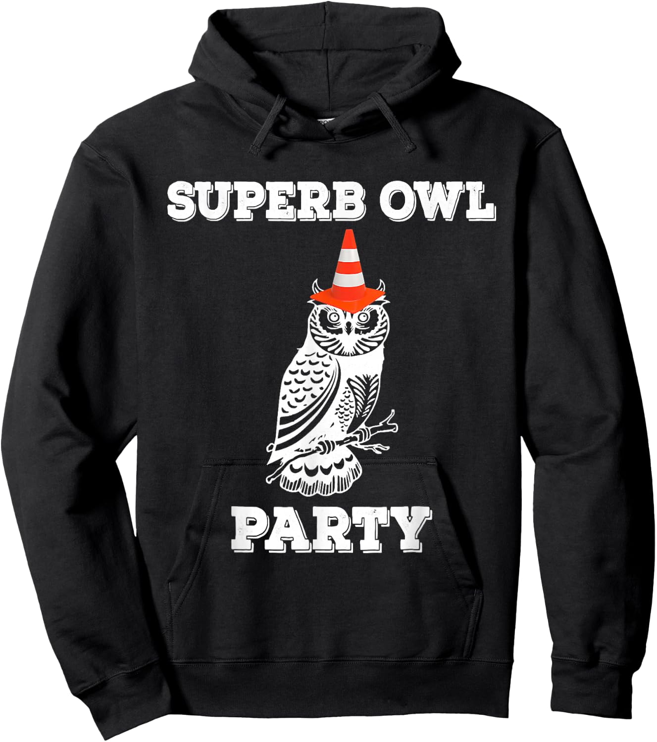 Superb Owl Party - What We Do in The Shadows Owl Lover Hoodie - Hoodie | Black
