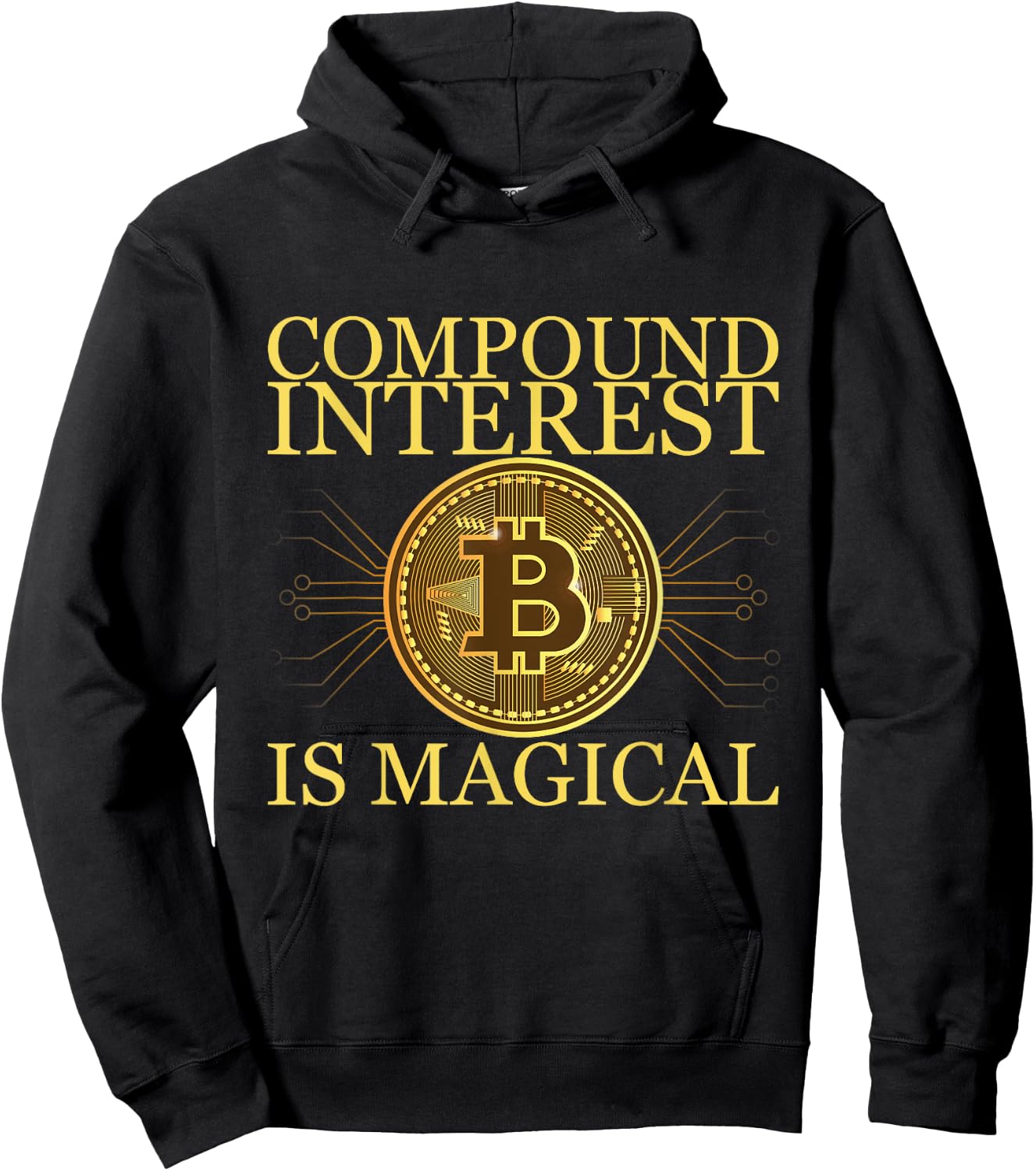 Compound Interest Is Magical Hoodie - Hoodie | Black