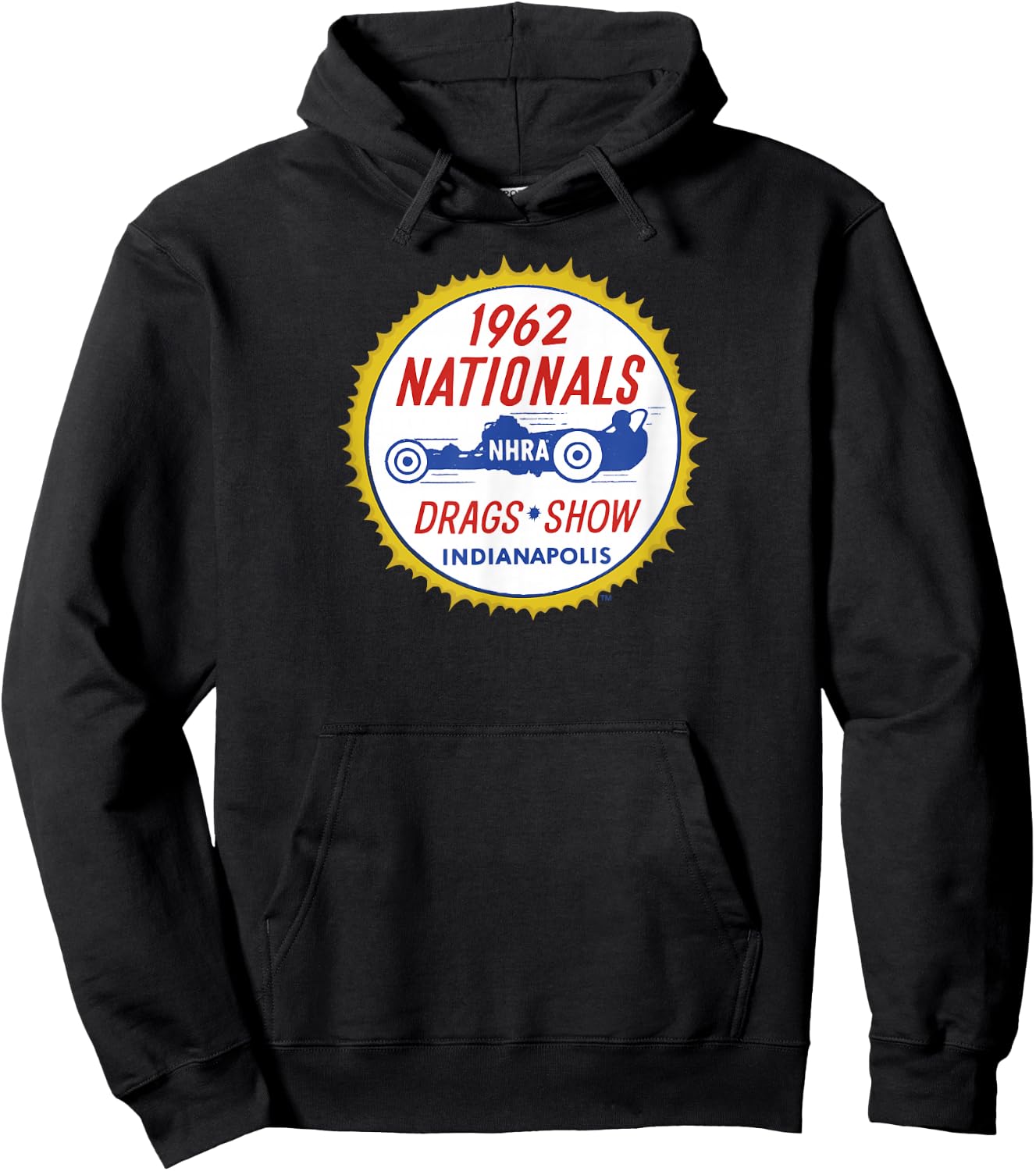 NHRA 1962 Nationals Hoodie - Hoodie | Black